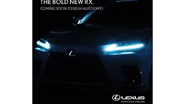 New Lexus RX teased again; to be showcased at 2023 Auto Expo