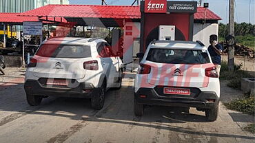 New Citroen eC3 spied ahead of debut; engine bay reveals electric motor and more details