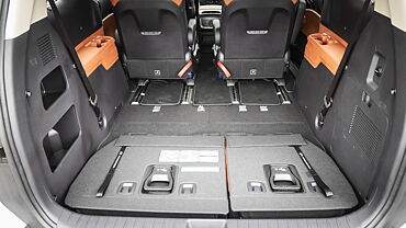 Kia Carnival Bootspace Rear Seat Folded