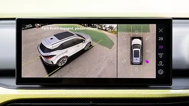 Tata Harrier 360-Degree Camera Control