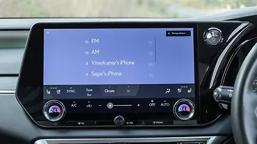 लेक्सस आरएक्स् इंफोटेनमेंट सिस्टम