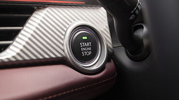 Tata Curvv Engine Start Button