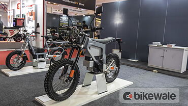 Swedish brand Cake shows off-road electric bikes at Auto Expo 2023