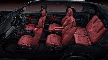 Tata Safari Facelift Front Row Seats