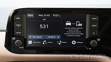 Hyundai Aura Infotainment System