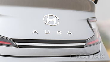 Hyundai Aura Rear Logo