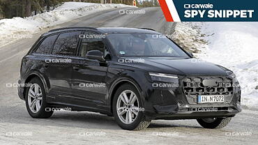 New India-bound Audi Q7 facelift spied testing with minimal camouflage