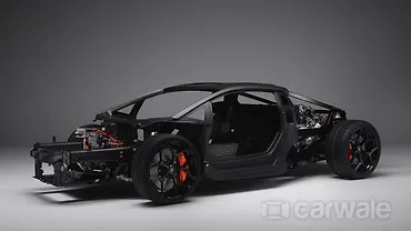 Lamborghini LB744 teases carbon fibre monocoque chassis