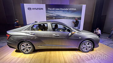 Hyundai Verna Left Side View