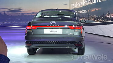 Hyundai Verna Rear View