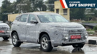 2023 Tata Harrier facelift spotted testing