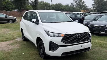 Toyota Innova Hycross base variant reaches dealerships