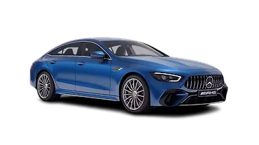 मर्सिडीज़ बेंज़ AMG GT 63 S ई परफ़ॉर्मेंस ठीक सामने तीन चौथाई
