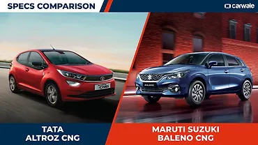 Maruti Baleno CNG vs Tata Altroz CNG: Specs compared 