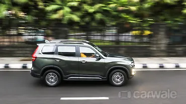 How far can a full tank in the petrol Mahindra Scorpio N take you?