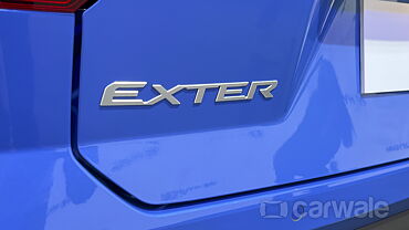 Hyundai Exter Rear Logo