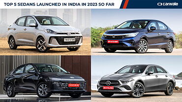 Top 5 sedans launched in India in 2023 so far