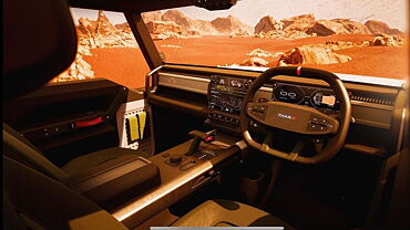 Mahindra Thar.e interior revealed