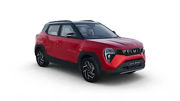 महिंद्रा XUV 3XO ठीक सामने तीन चौथाई महिंद्रा XUV 3XO ठीक सामने तीन चौथाई
