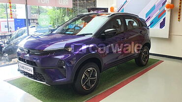 New Tata Nexon arrives at dealership ahead of launch