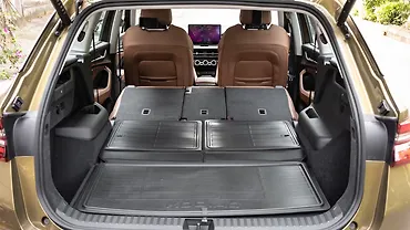 Skoda Kodiaq Bootspace Second and Third Row Folded