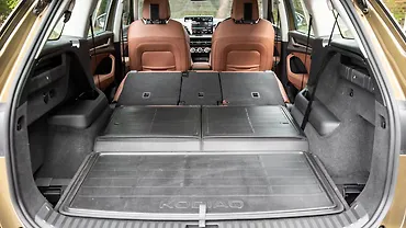 Skoda Kodiaq Bootspace Second and Third Row Folded