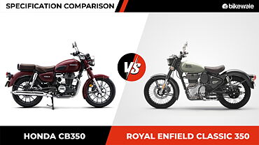 Honda CB350 vs Royal Enfield Classic 350: Specification Comparison