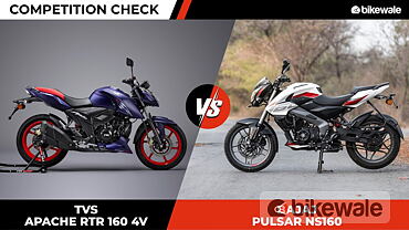 TVS Apache RTR 160 4V vs Bajaj Pulsar NS160: Competition Check