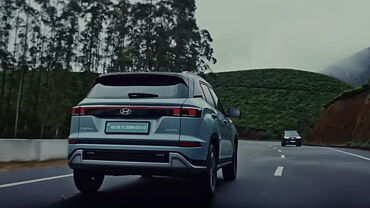 Hyundai Creta Electric Rear View