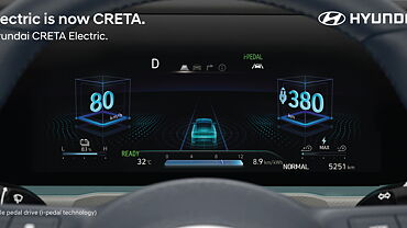 Hyundai Creta Electric Instrument Cluster