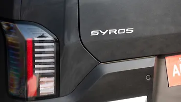 Kia Syros Rear Badge