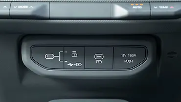 Kia Syros USB Port/AUX/Power Socket/Wireless Charging