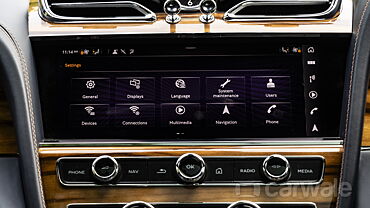 Bentley Bentayga Infotainment System