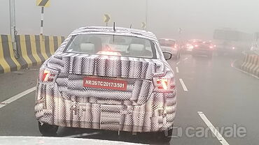 New Maruti Dzire spotted testing for the first time