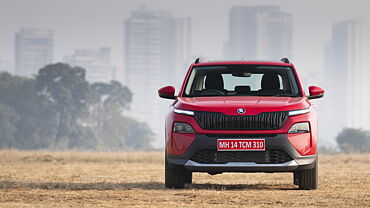 Skoda Kylaq Front View