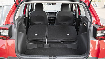 Skoda Kylaq Bootspace Rear Seat Folded