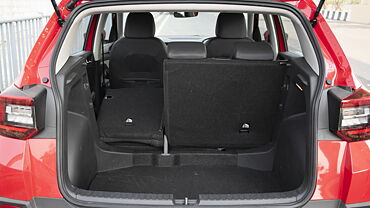 Skoda Kylaq Bootspace Rear Split Seat Folded