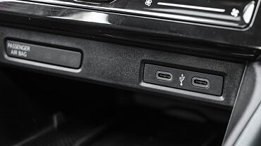 Skoda Kylaq USB Port/AUX/Power Socket/Wireless Charging