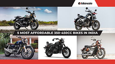 Most affordable 350-450cc bikes on sale in India