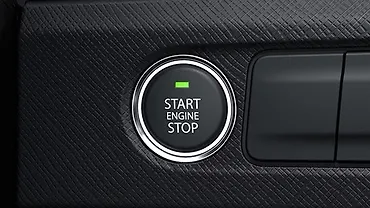 Tata Punch Engine Start Button