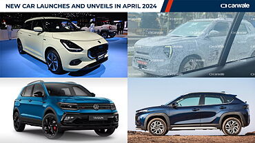 New car launches and unveilings in India in April 2024