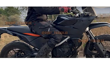 KTM 390 Adventure two variants spotted testing!