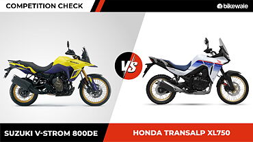 Suzuki V-Strom 800DE vs Honda XL750 Transalp - competition check