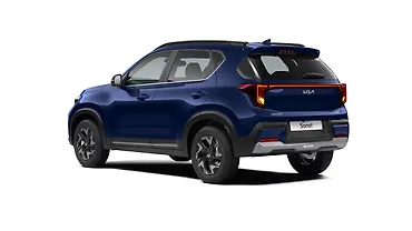 Kia Sonet Left Rear Three Quarter