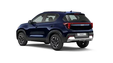Kia Sonet Left Rear Three Quarter