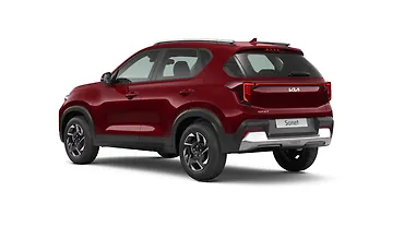 Kia Sonet Left Rear Three Quarter