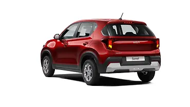 Kia Sonet Left Rear Three Quarter