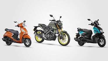  Yamaha MT-15, Fascino and RayZR get new colours