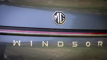 MG Windsor EV Rear Logo