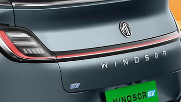 MG Windsor EV Rear Logo